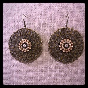 Bronze Vintage Earrings